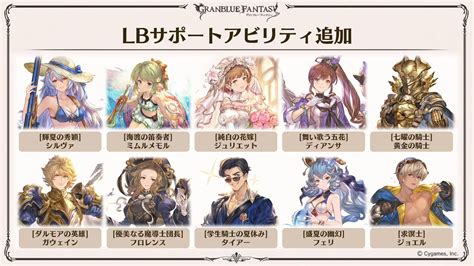 The new character support EMPs are now live : r/Granblue.